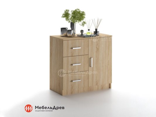 Комод К 3Я1С Гуава (МебельДрев)